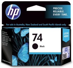 HP 74 Black Ink Cartridge NZ DEPOT