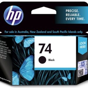 HP 74 Black Ink Cartridge - NZDEPOT