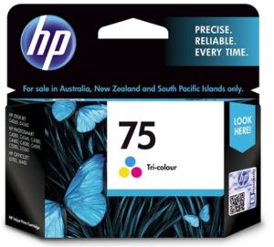 HP 75 Tri Colour Ink Cartridge NZ DEPOT