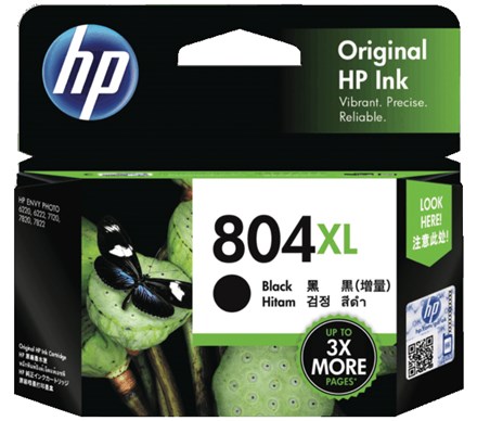 HP 804XL Black Original Ink Cartridge - NZDEPOT