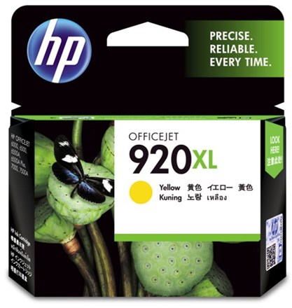 HP 920XL Yellow High Yield Ink Cartridge - NZDEPOT