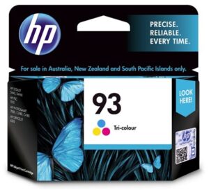 HP 93 Tri Colour Ink Cartridge NZ DEPOT