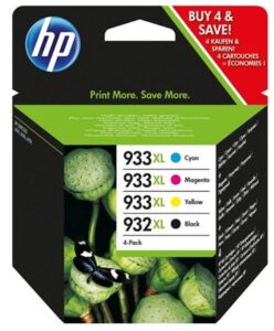 Hp 932Xl Black 933Xl Colour High Yield Ink Cartridge Combo Pack Nz Depot - Nz Depot