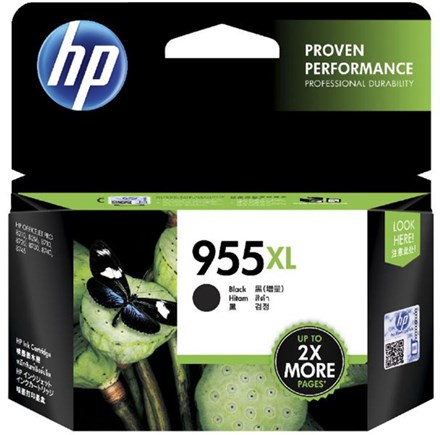 HP 955XL Black High Yield Ink Cartridge - NZDEPOT