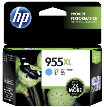 Hp 955Xl Cyan High Yield Ink Cartridge - Nzdepot