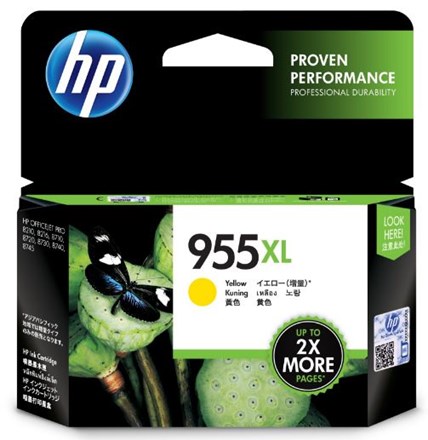 HP 955XL Yellow High Yield Ink Cartridge - NZDEPOT