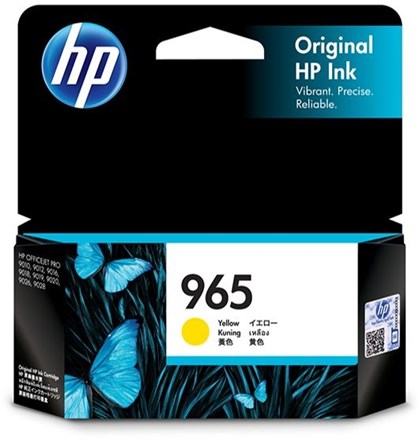 HP 965 Yellow Ink Cartridge - NZDEPOT