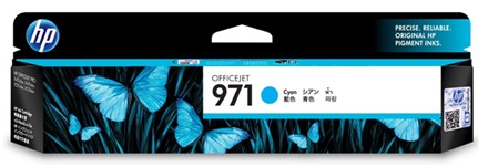 HP 971 Cyan Ink Cartridge - NZDEPOT