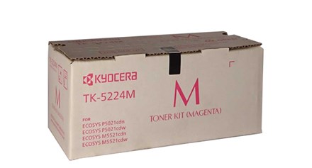 Kyocera TK-5224M Value Magenta Toner - NZDEPOT