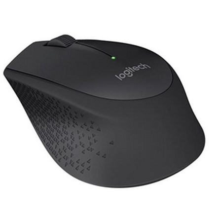 Logitech M280 Usb Wireless Full Size Mouse - Black - Nzdepot