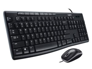 Logitech MK200 Wired USB Keyboard and Mouse NZ DEPOT