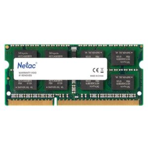 Netac Basic 4GB DDR3L 1600 C11 SoDIMM Lifetime wty NZ DEPOT