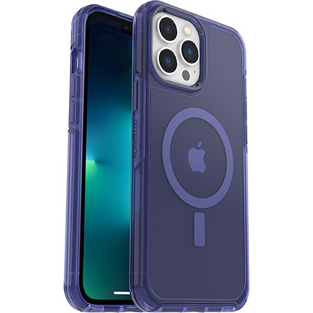 OtterBox Symmetry+ MagSafe - iPhone 13 Pro Max - Blue/Clear - NZDEPOT