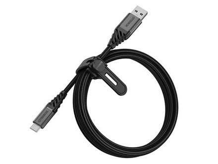 Otterbox Cable USB-A to USB-C 2M Premium Dark Ash - NZDEPOT