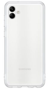 Samsung A04 Soft Clear Cover Transparent NZ DEPOT