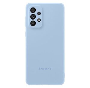 Samsung A73 Silicone Cover Artic Blue - NZDEPOT