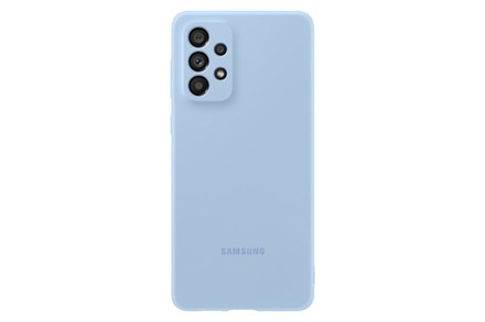 Samsung A73 Silicone Cover Artic Blue - NZDEPOT