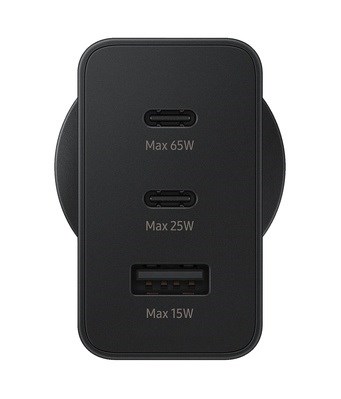 Samsung Charging 65W Power Adapter Trio Black - NZDEPOT