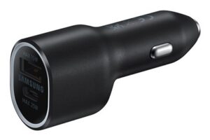 Samsung Charging Fast Car Charger Duo 40W Black NZ DEPOT