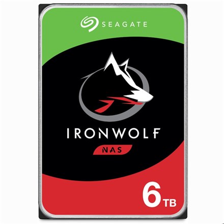 Seagate IronWolf SATA 3.5" 5400RPM 256MB 6TB NAS HDD 3yr Wty - NZDEPOT