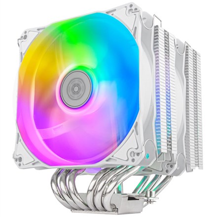 SilverStone Hydrogon HYD120W-ARGB-V2 CPU Cooler White - NZDEPOT