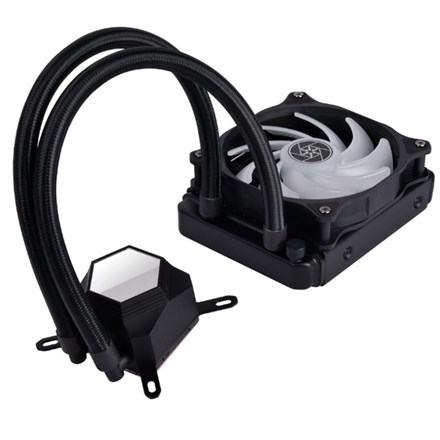 SilverStone PF120-ARGB-V2 PermaFrost Liquid Cooler - Single Fan - NZDEPOT