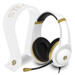 Stealth XP-GOLD Headset & Stand Bundle – White - NZDEPOT