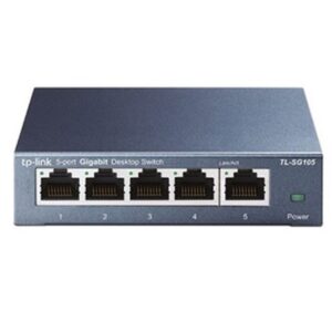 TP Link SG105 5 Port Gigabit Switch Steel Case NZ DEPOT