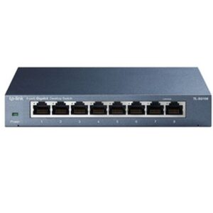 TP Link SG108 8 Port Gigabit Switch Steel Case NZ DEPOT