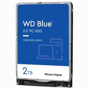 WD Blue SATA 2.5" 5400RPM 128MB 7mm 2TB HDD 2Yr Wty - NZDEPOT