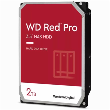 WD Red Pro SATA 3.5" 7200RPM 128MB 2TB NAS HDD 5Yr Wty - NZDEPOT