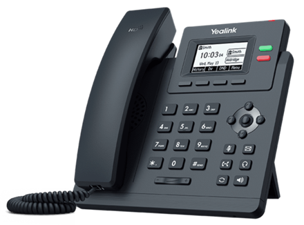 Yealink SIP-T31G IP Phone, Dual Gigabit Ethernet, 132x64 backlit LCD Screen, PoE - NZDEPOT