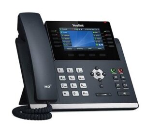 Yealink SIP T46U IP Phone Dual GigE Backlit Colour LCD PoE NZ DEPOT