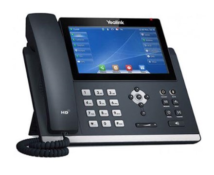 Yealink SIP-T48U IP Phone, Dual GigE, Colour Touchscreen, PoE - NZDEPOT