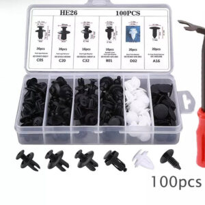 100pcs Mixed Auto Fastener Clip Car - NZ DEPOT