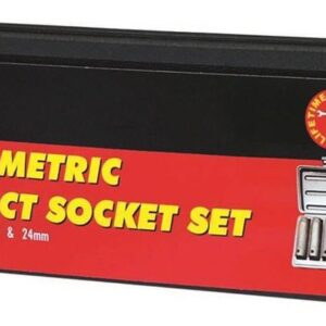 1/2-Inch Drive Metric 6 Point Cr-V Deep Impact Socket 10 Pieces Set - 6-Point socket flank drive design grips -  Heat treated Cr-V sockets -  Made from high-strength chrome vanadium steel -  Corrosion-resistant phosphate finish -  High-torque design grips flat sides of fastenerStarting as a one-man operation in 1984