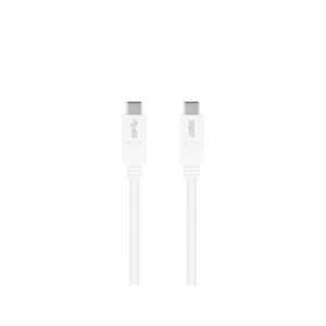 3SIXT Charge Sync Cable USB C to USB C PD 1m White NZ DEPOT