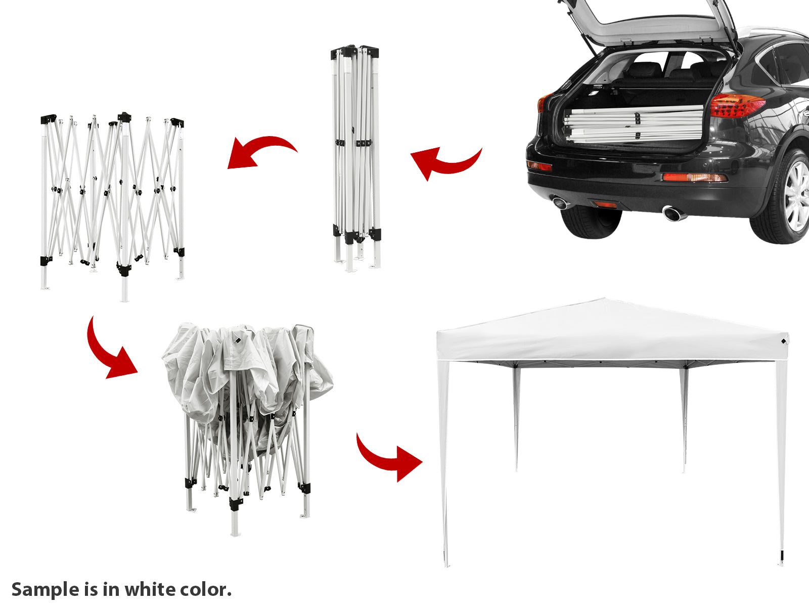 3X3M Pop Up Gazebo PR5109 1 Gazebos NZ DEPOT 10