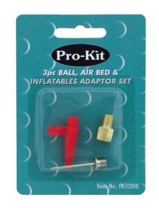 3pc Ball Air Bed Inflatables Adaptor Set PK11200 Automotive Tyre Products Accessories NZ DEPOT