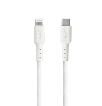 3sixT Tough USB-C to Lightning Cable 1.2m - White - NZDEPOT