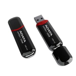 ADATA UV150 Dashdrive USB 3.0 32GB Black/Red Flash Drive - NZDEPOT