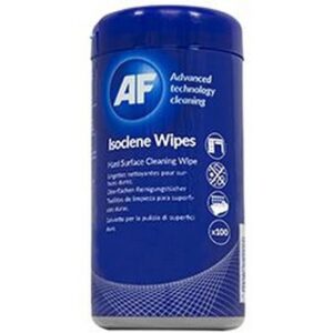 AF Isoclene Anti-Bacterial Office Wipes Tub of 100 - NZDEPOT