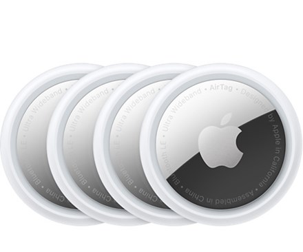 Apple AirTags 4 Pack - White - NZDEPOT