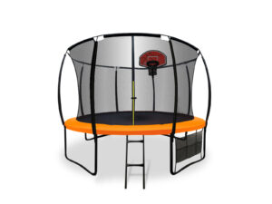 Arc Trampoline 14Ft With Basketball Hoop Pr2871 1 Kid Organisers Nz Depot - Nz Depot