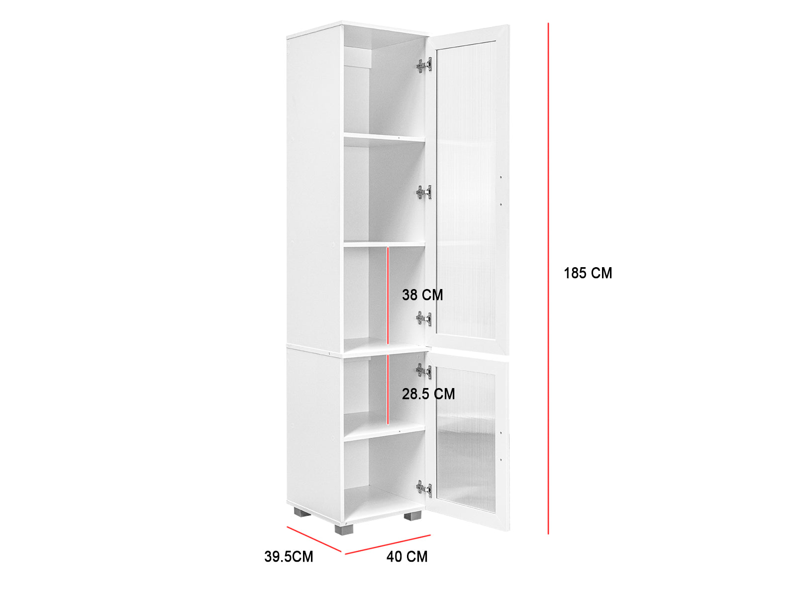 Aspen Single Door Cabinet Pr8608 Wardrobes Nz Depot 5 - Nz Depot