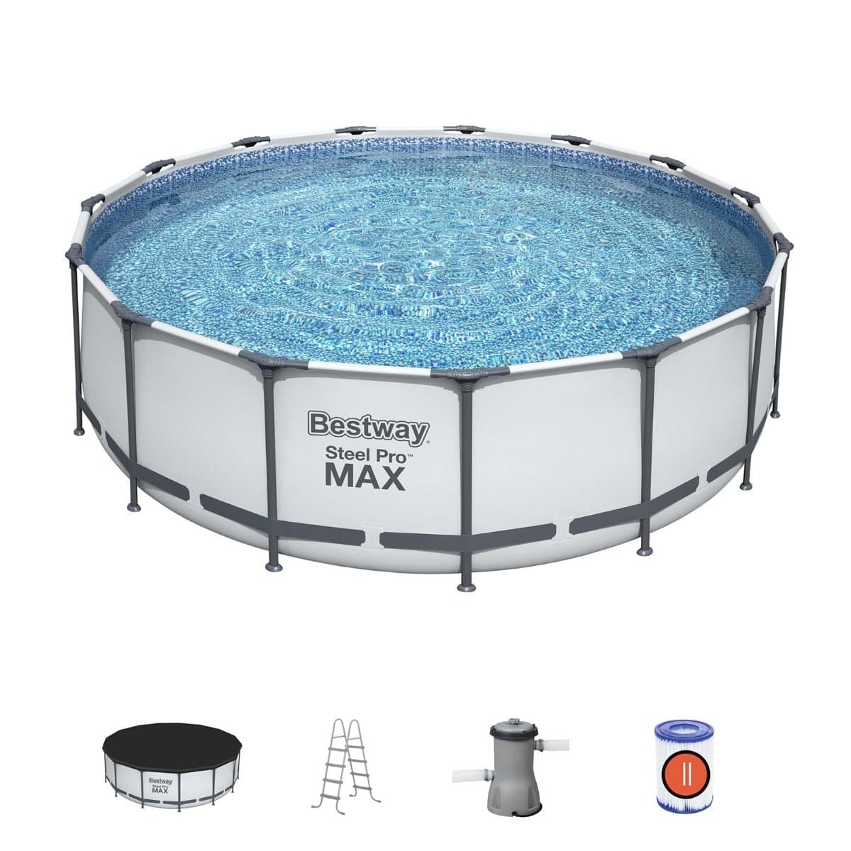 Bestway Steel Pro 15Ft Pool Pr1381 Swimming Pools Air Beds Nz Depot 5 - Nz Depot