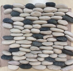 BGW Standing Pebbles 30x30cm 1 CTN 26654 Tiling Accessories Mosaic Pebbles NZ DEPOT