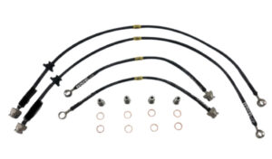 BRAIDED BRAKE LINE SET NISSAN S13 180SX SILVIA 42503749828867 NZ DEPOT