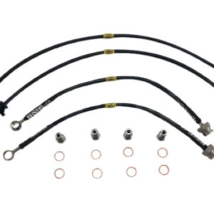 BRAIDED BRAKE LINE SET NISSAN S13 180SX SILVIA - NZ DEPOT