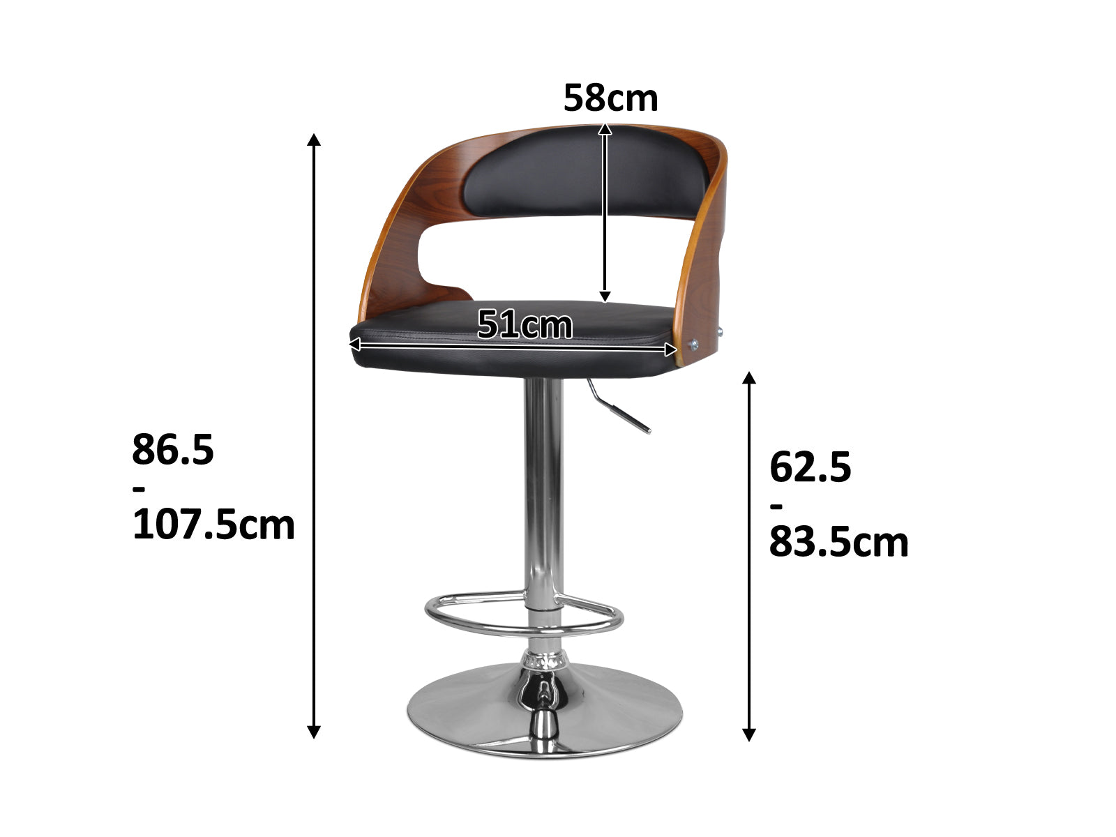 Bar Stool Pr6514 Bar Stools Nz Depot 5 - Nz Depot